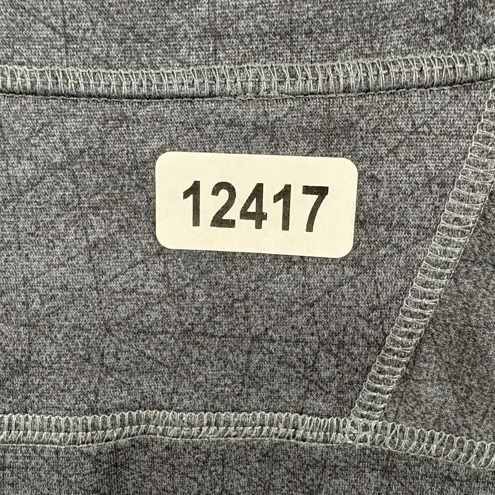 The North Face Pullover Mens Small Navy Gray Quarter Zip Performance NF0A37JV
